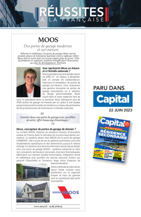 interview portes de garage MOOS Capital