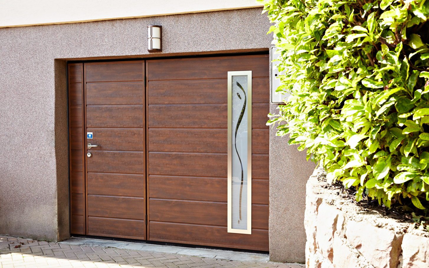 Portes de garage en bois