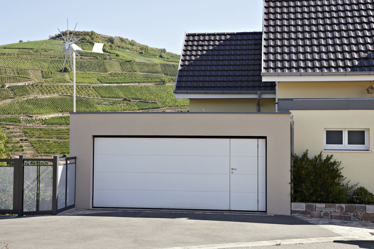 porte de garage très grande taille