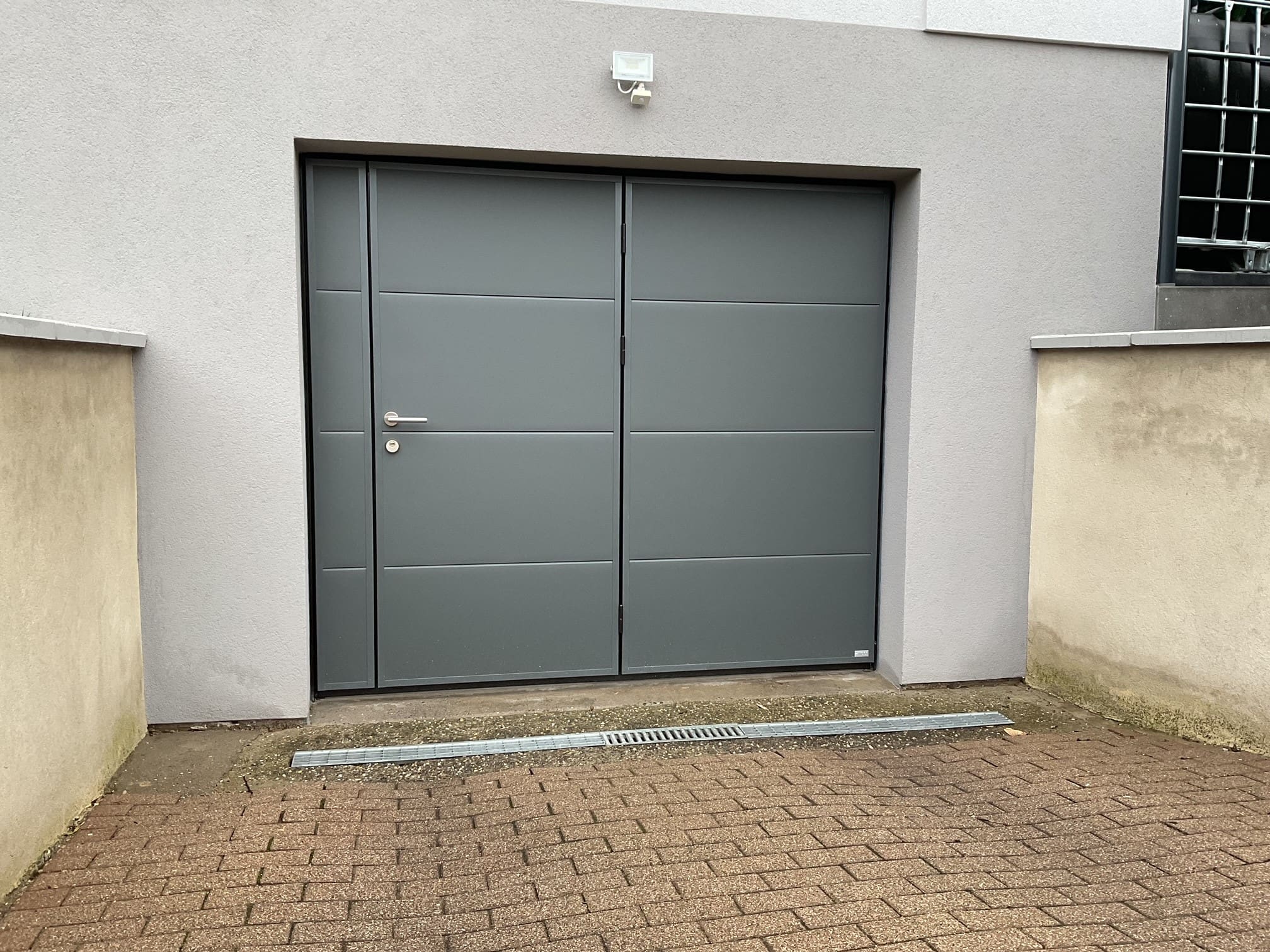 porte de garage sécurisée
